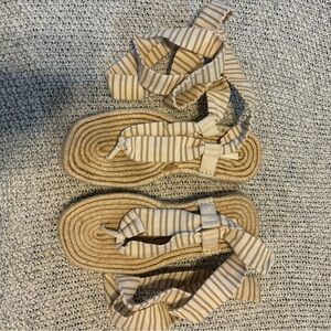 Zara Lace Up Espadrille Sandal